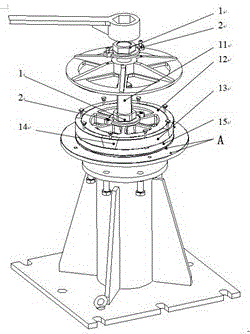 Simple internal bracing clamp for friction-stir welding circumferential weld