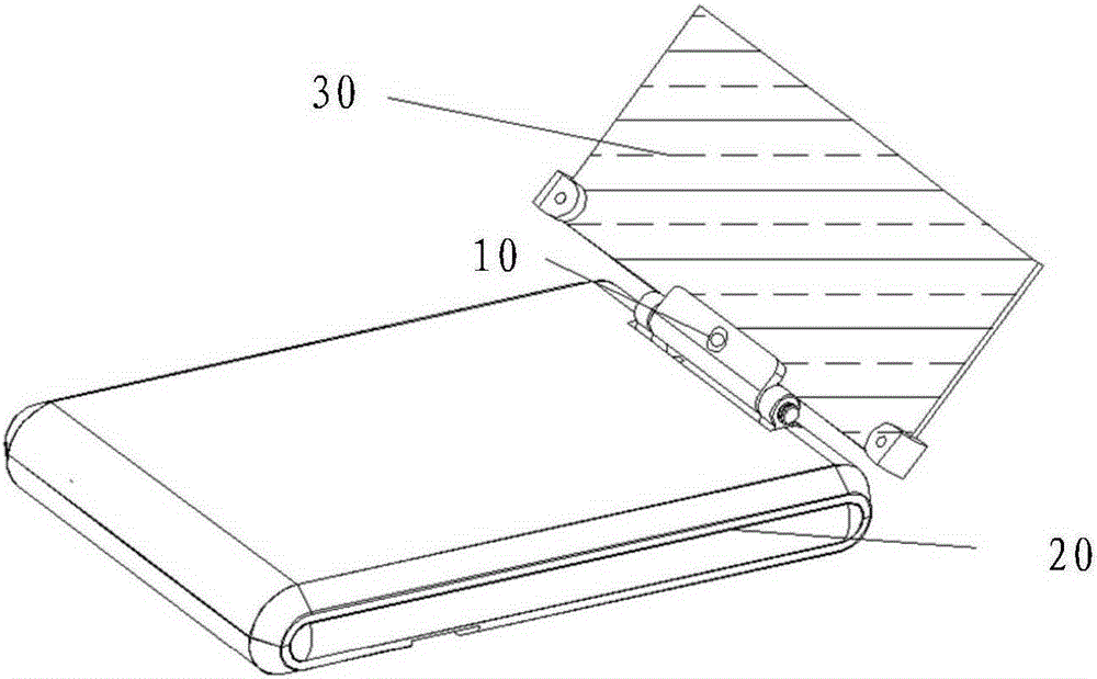 On-vehicle head-up terminal and method for controlling display brightness of the same