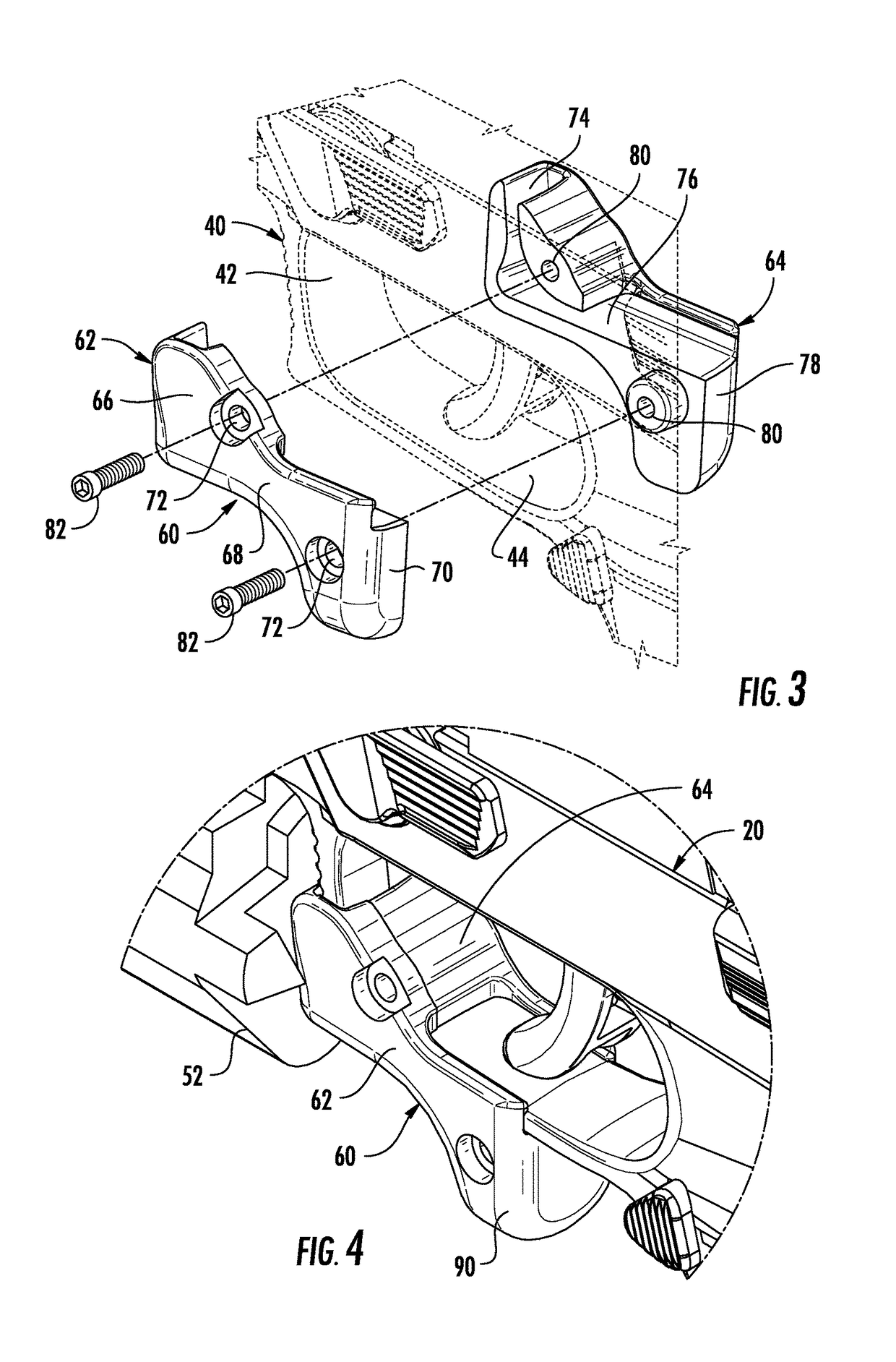 Handgun with Trigger Guard Attachment, and Holster