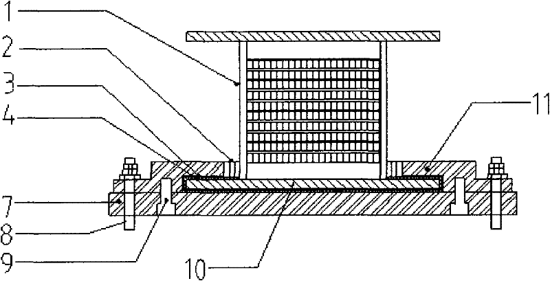 Three-dimensional shock absorbing support