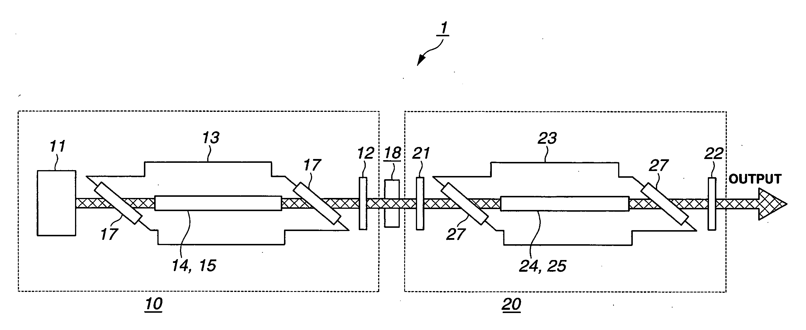 Excimer laser device