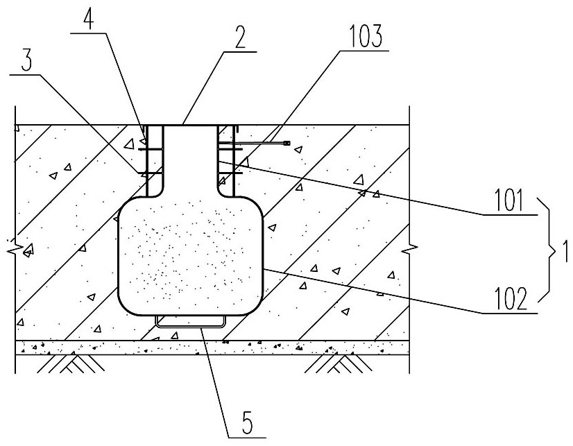 Construction method of concrete slope protection with green plant ecological bags