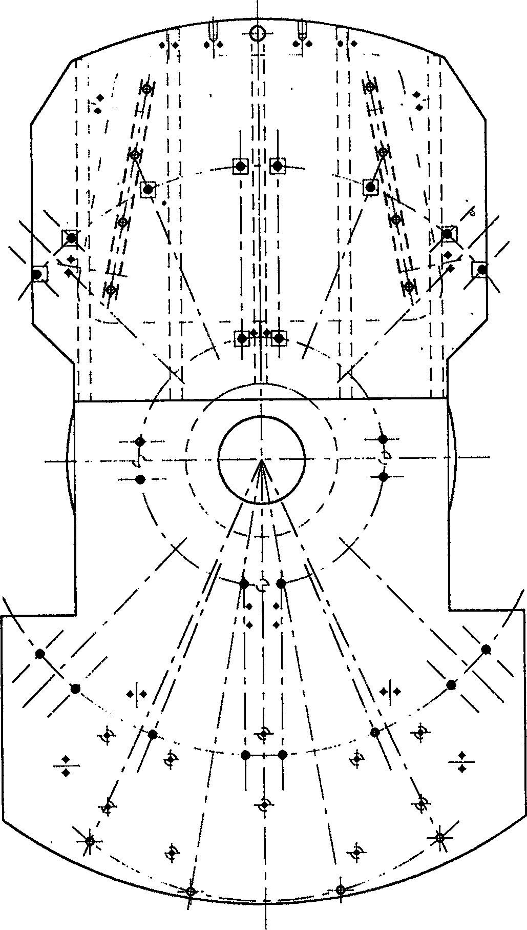 Fabricating method for turning large rudder pintle of fuel ship in 300, 000 tons