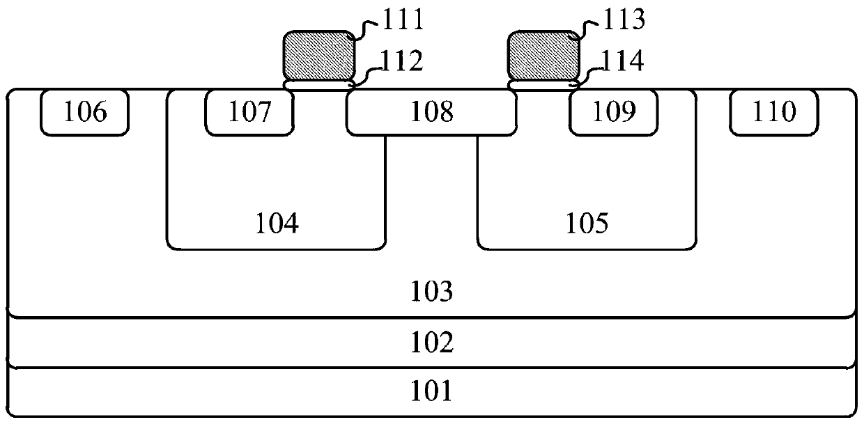 RC coupling triggering bidirectional transient voltage suppressor based on SOI process