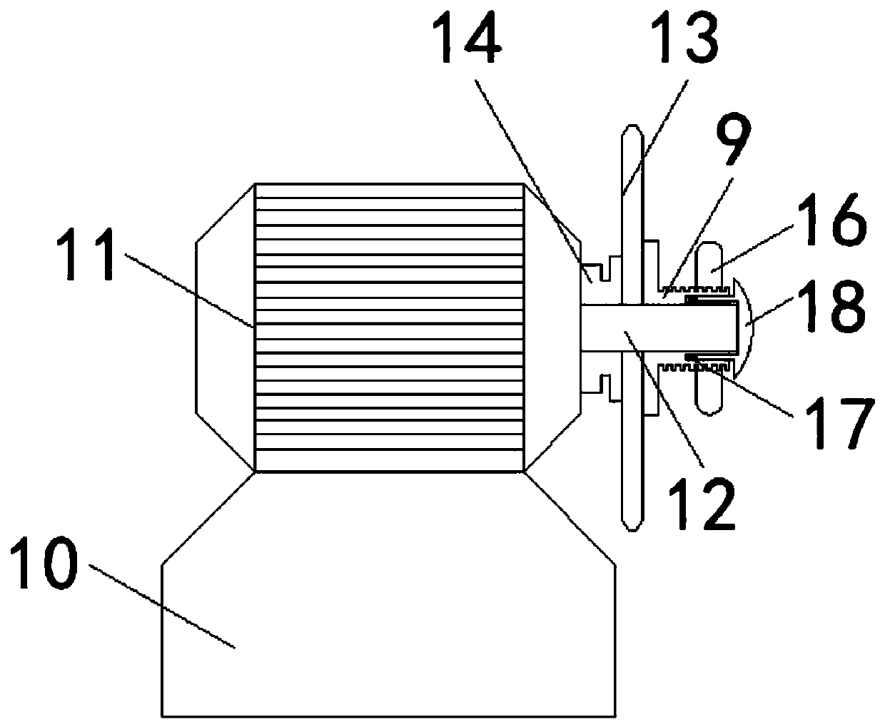 Quick-dismantling type anti-placing-deviation grinding tool for integrated circuit board production