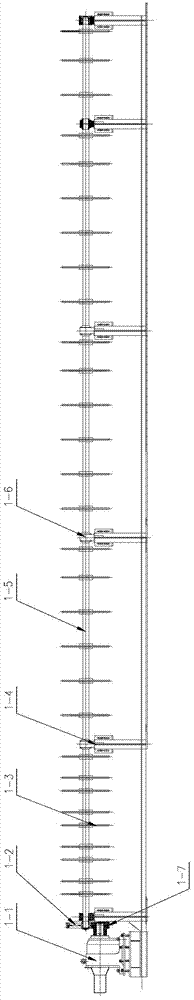 Variable radius arc frame type preheating device