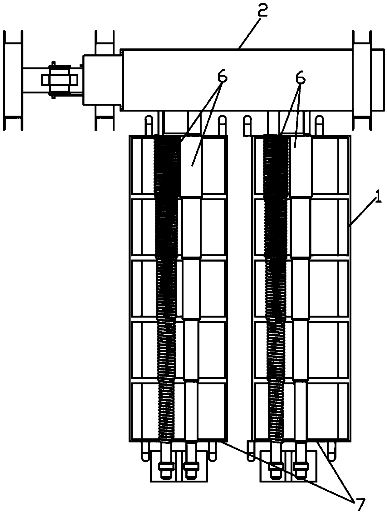 Peanut grading machine