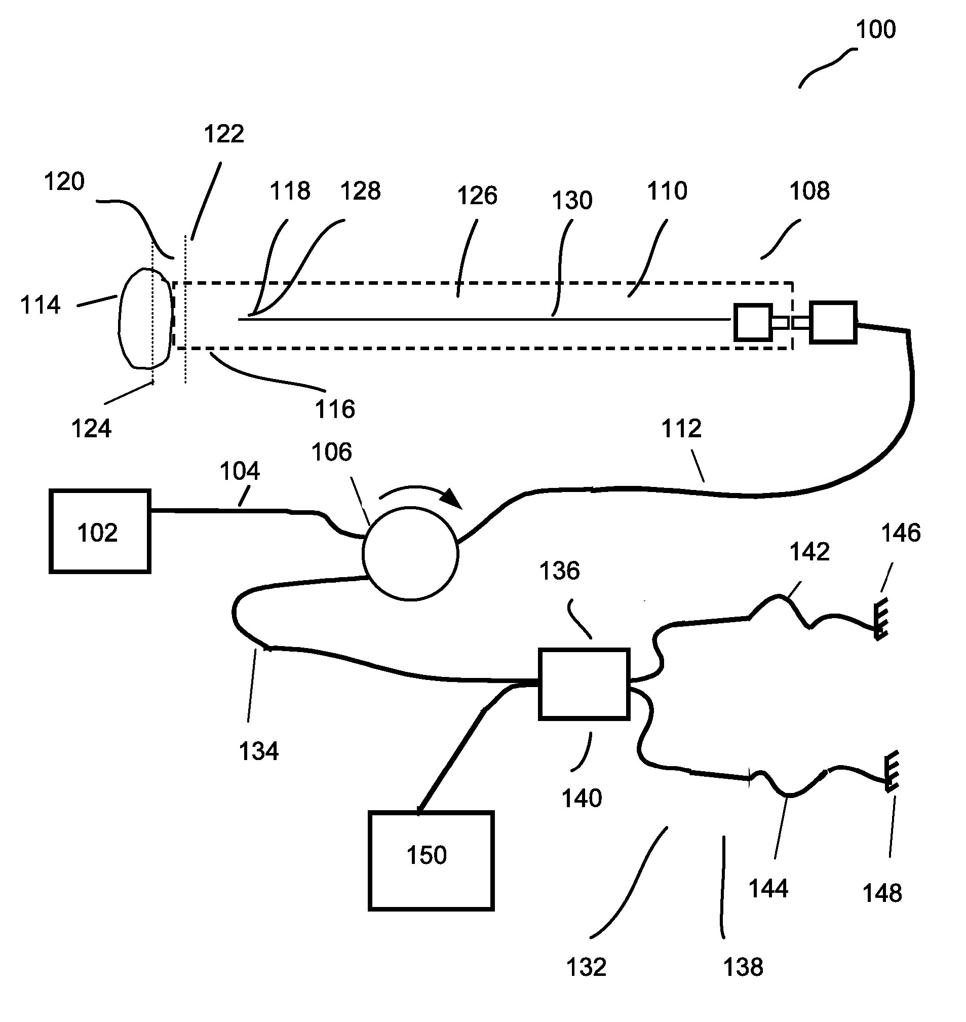 Common path frequency domain optical coherence reflectometer and common path frequency domain optical coherence tomography device