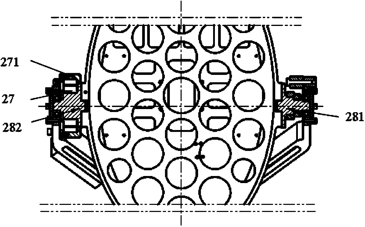 Scanning mechanism applied to aerial camera