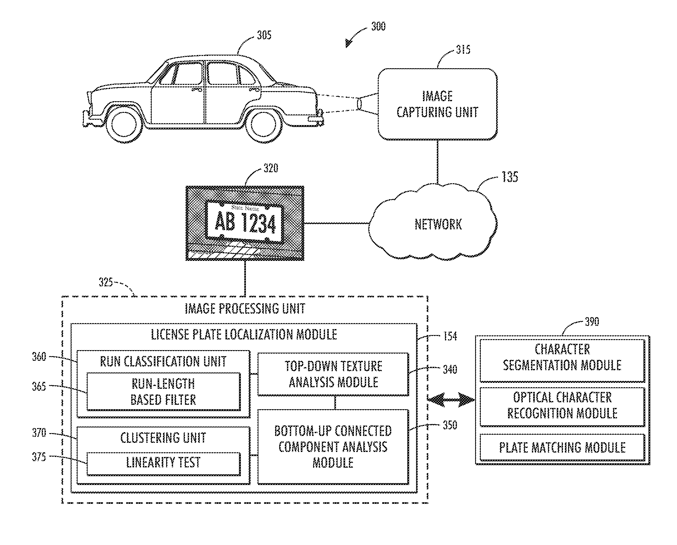 Method and system for identifying a license plate