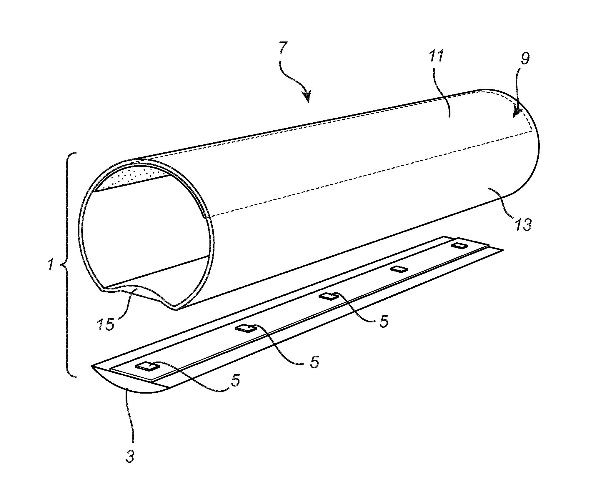 Tubular lighting device