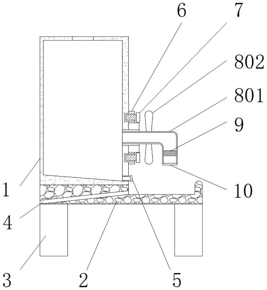 Energy-saving centralized hot water supply system