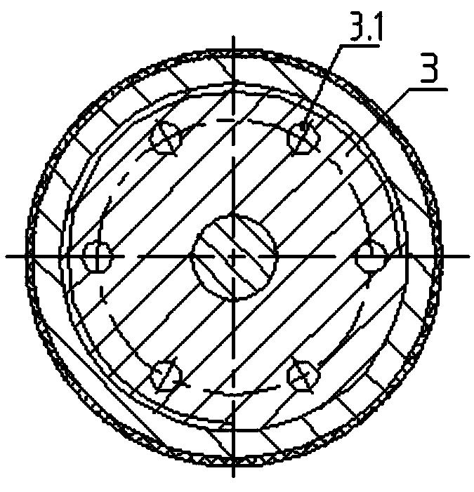 High-temperature-resistant combined type sinking roll