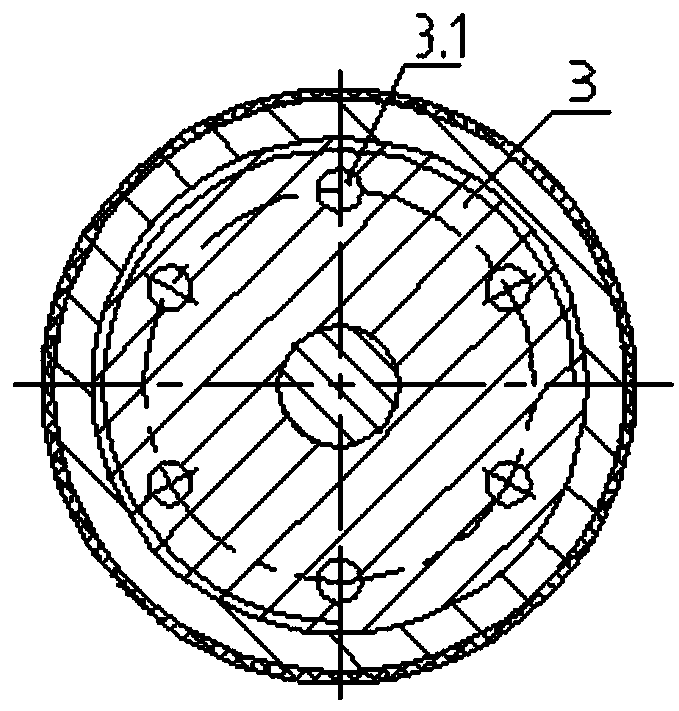 High-temperature-resistant combined type sinking roll