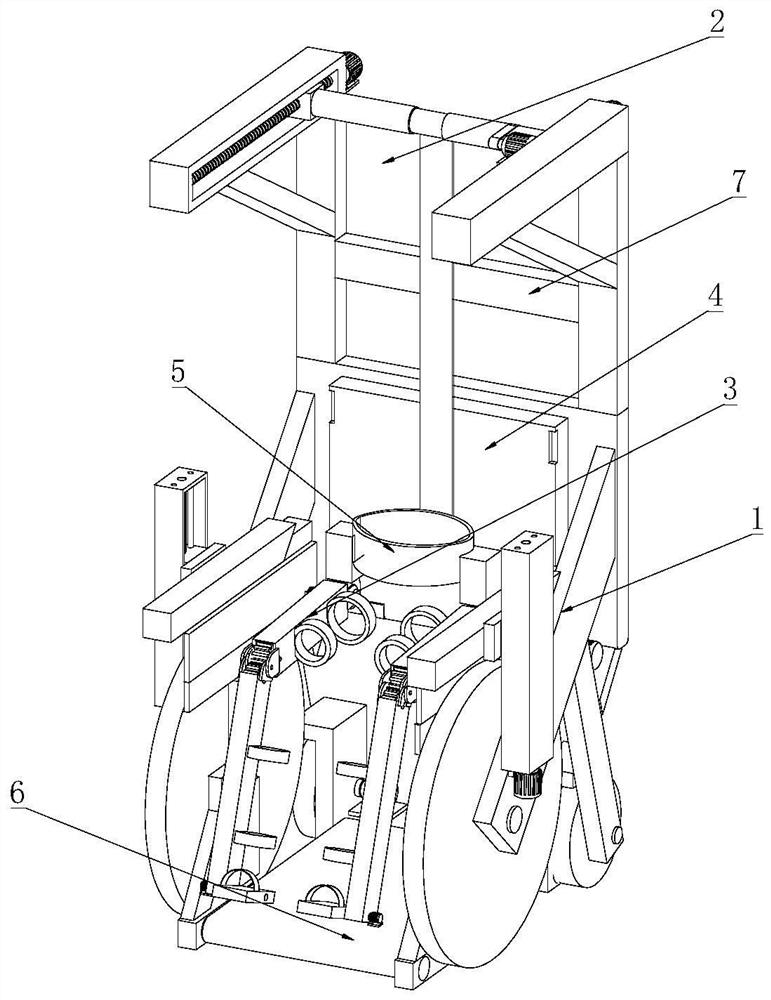 Exoskeleton device for rehabilitation and use method thereof