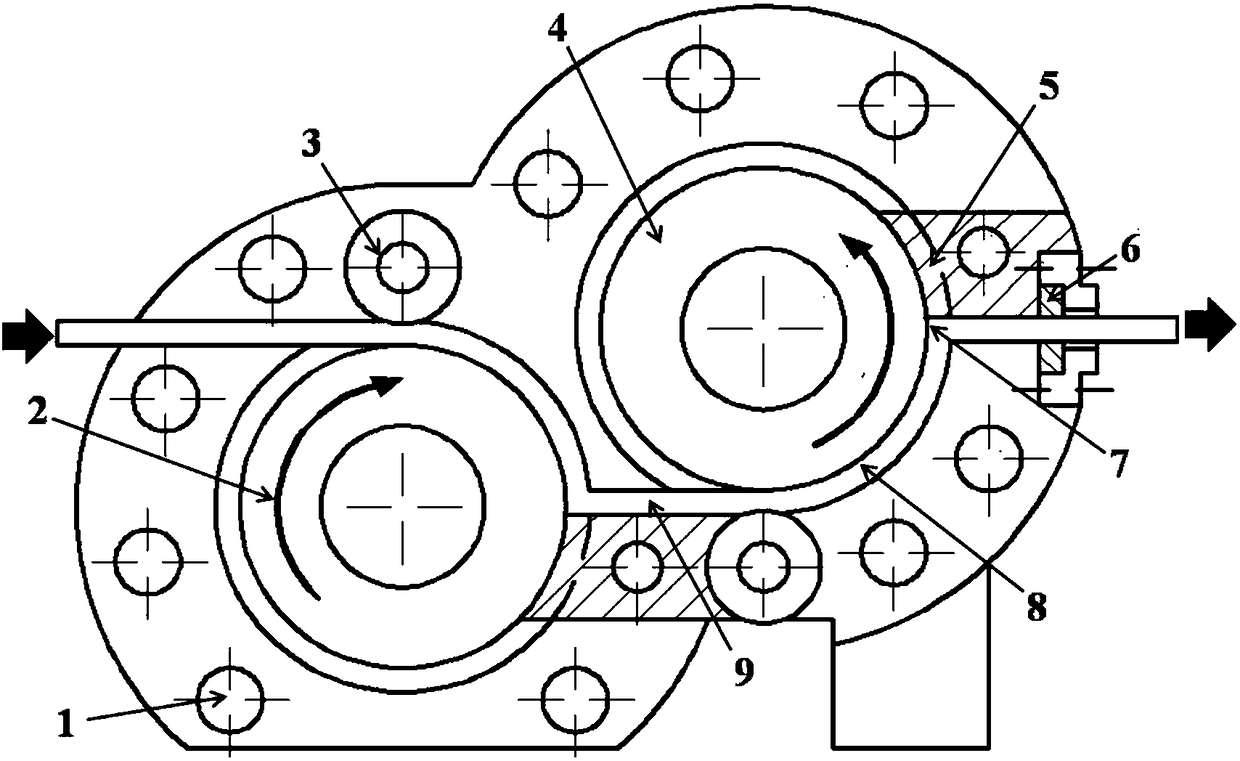 Parallel double-channel ECAP-Conform method and device