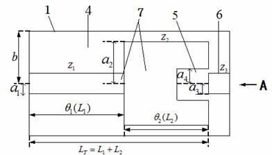 Stepped impedance resonator (SIR) coaxial-cavity band-pass filter