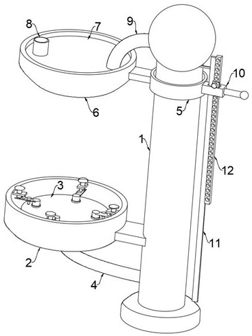 A hardness testing device for optical glass production