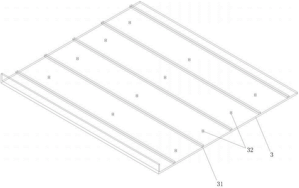 Wood-plastic flooring structure convenient and quick to install