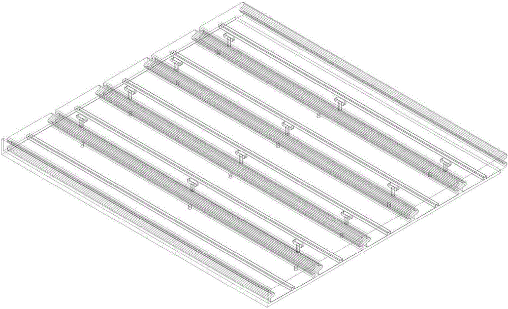 Wood-plastic flooring structure convenient and quick to install