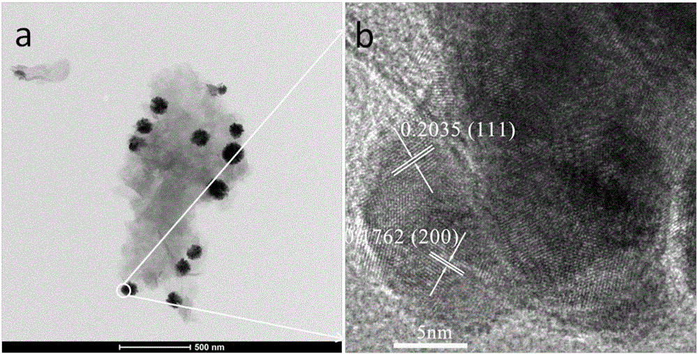 Simple and convenient preparation method for nickle/graphene-like carbon nitride compound composite catalyst