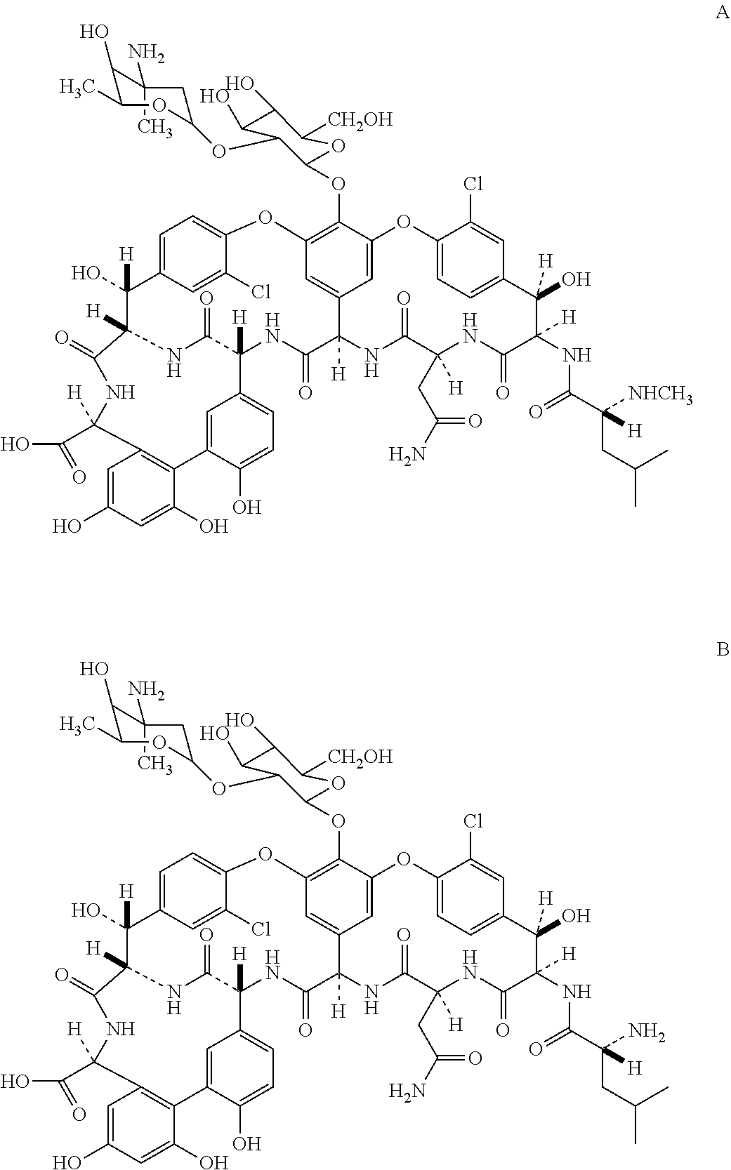 Novel semi-synthetic glycopeptides as antibacterial agents