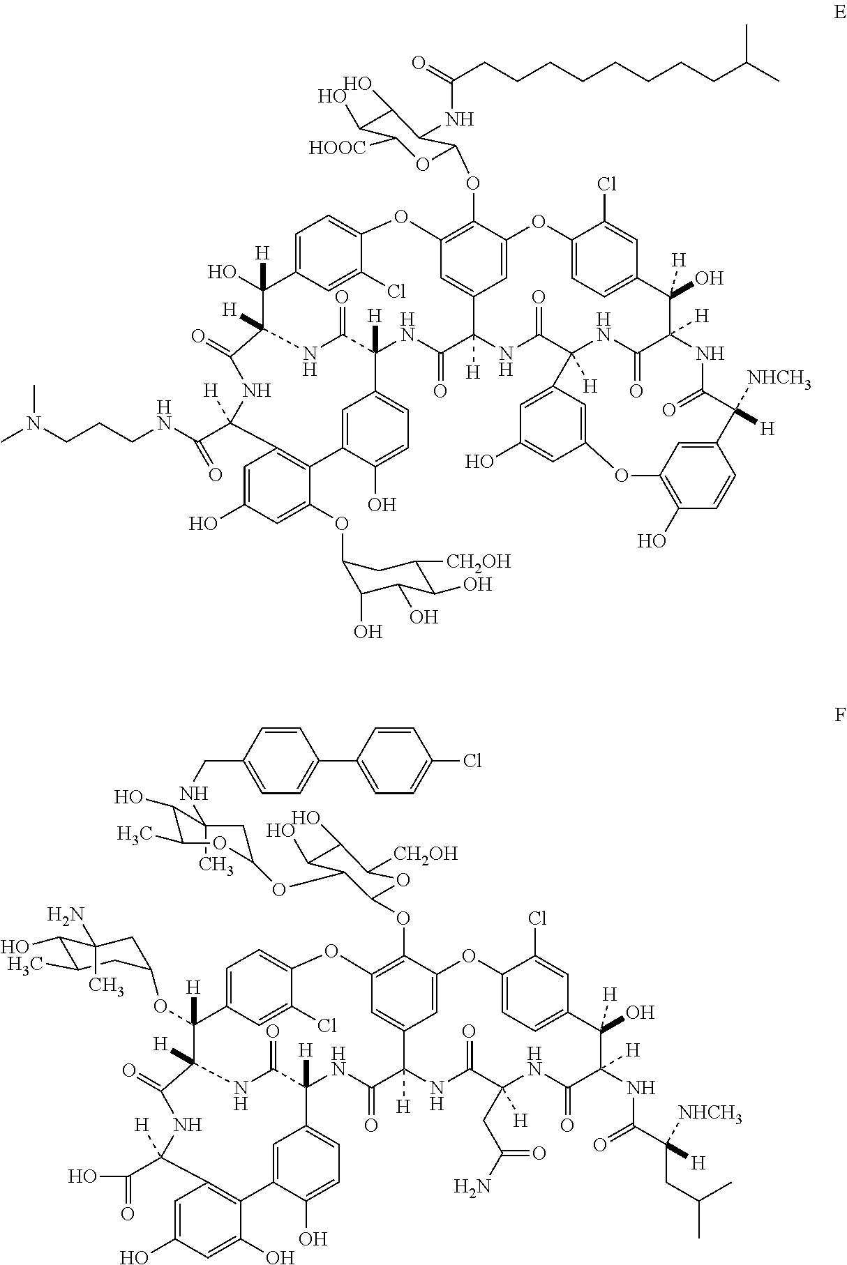 Novel semi-synthetic glycopeptides as antibacterial agents