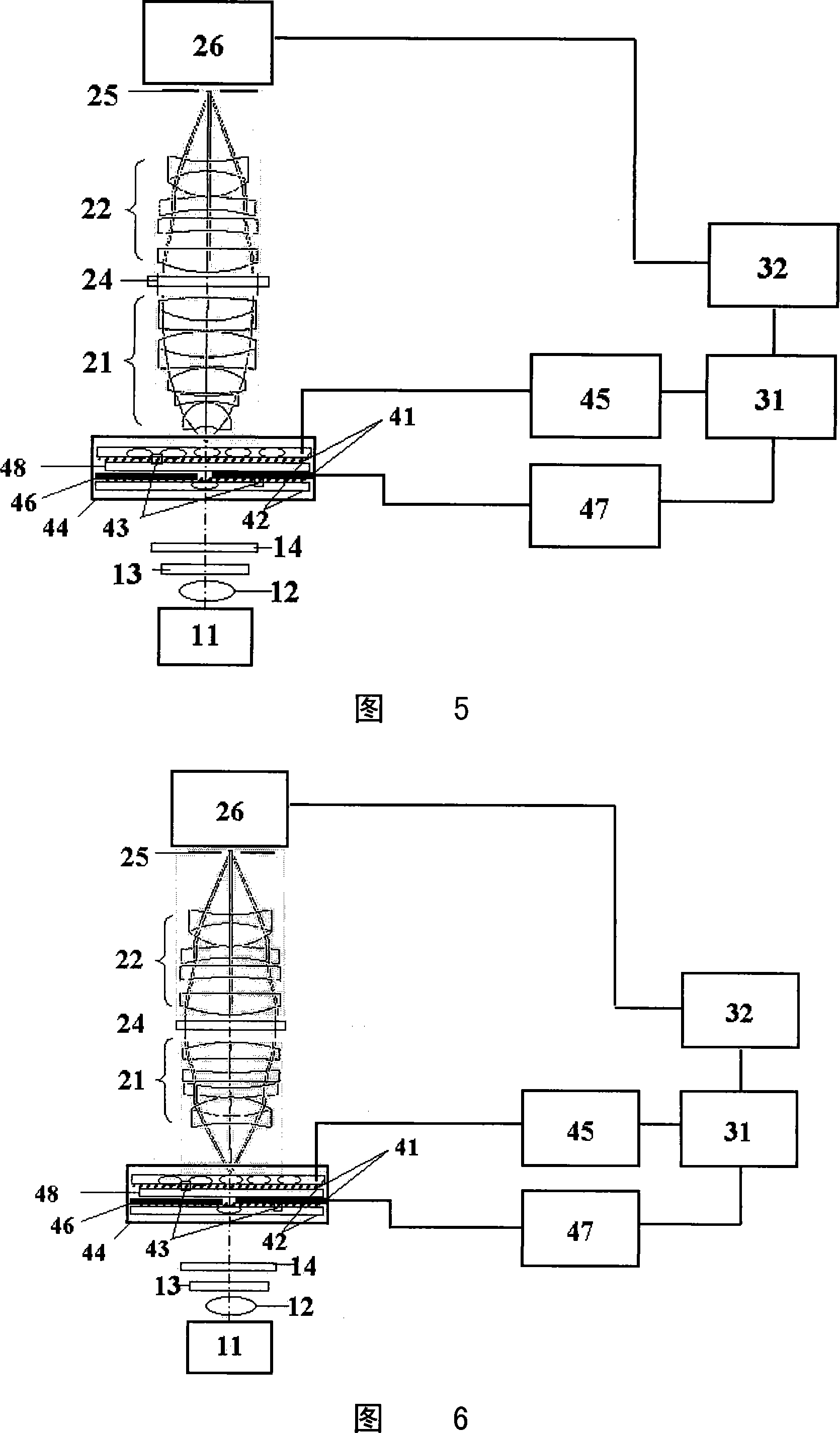 Micro-nano system fluid chip detection system and detection method