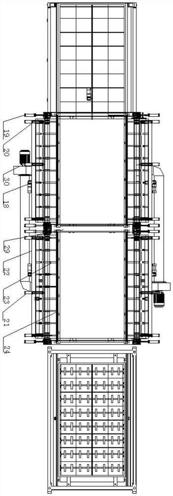 A stacked oven