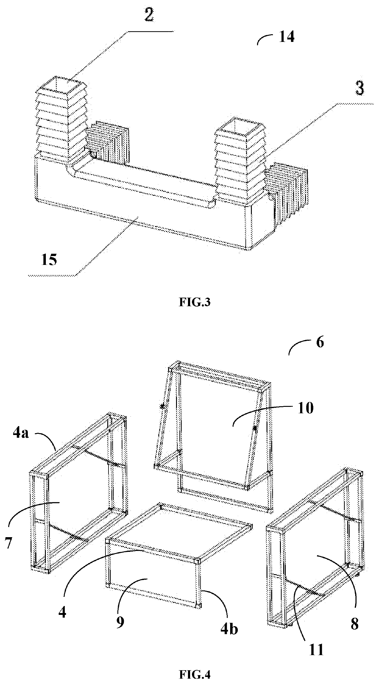 Kind of outdoor furniture with a non-welded and quick-installed structure