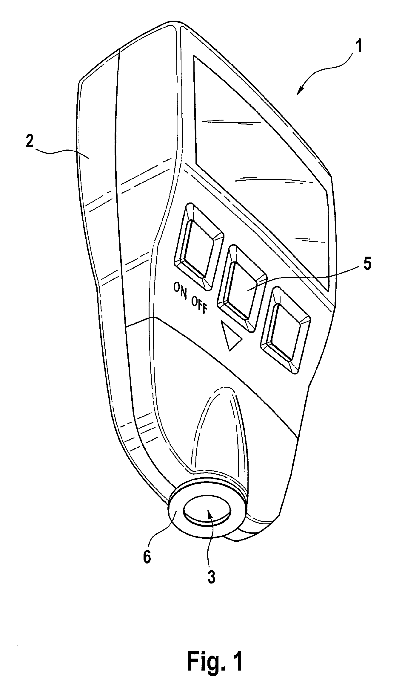 Method for creating a puncture wound and handheld apparatus suitable therefor