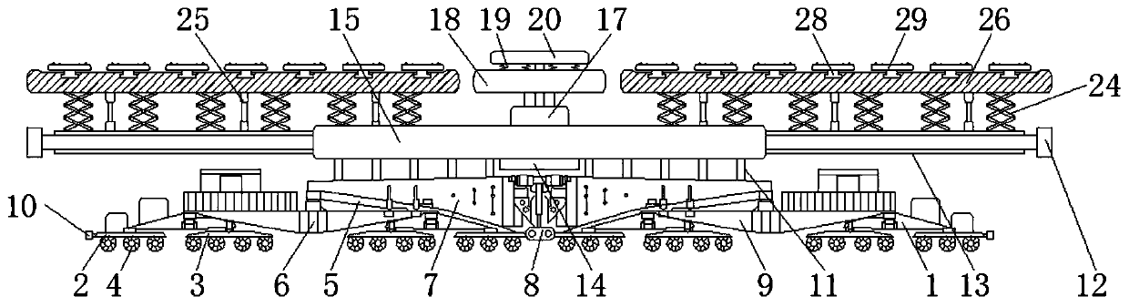 An overweight instrument clamp transfer vehicle