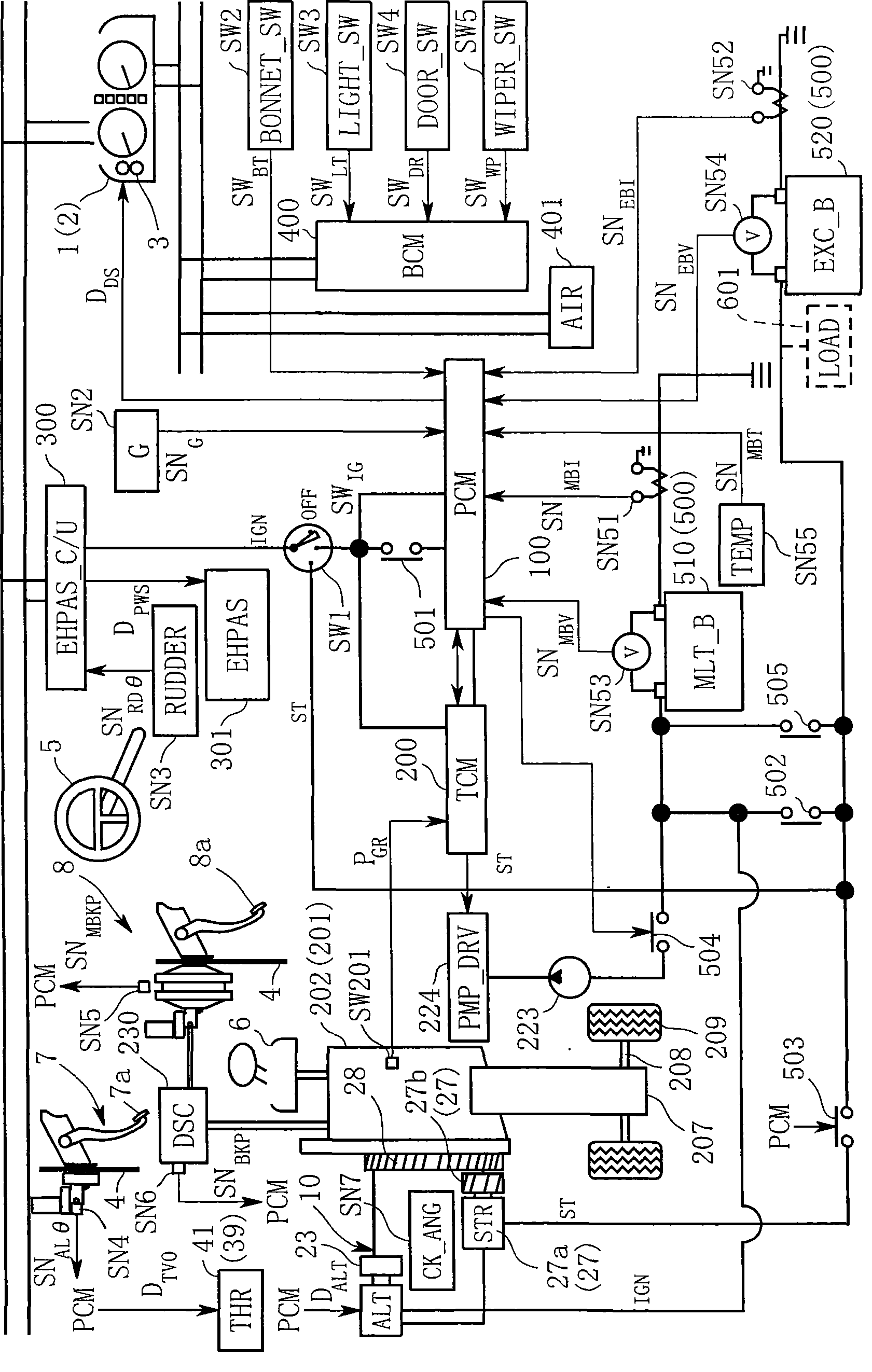 Control method for internal combustion engine system, and internal combustion engine system