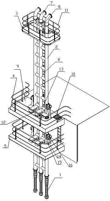 Seawater tower