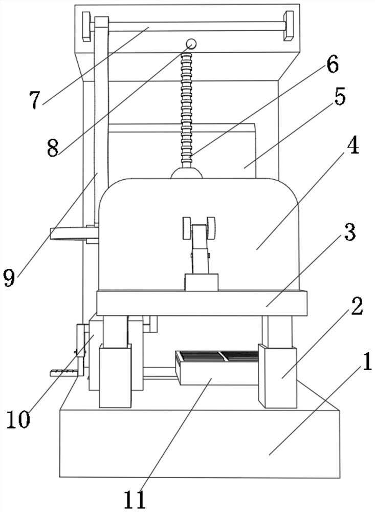 Rehabilitation nursing training device for myocardial infarction patient and using method of rehabilitation nursing training device