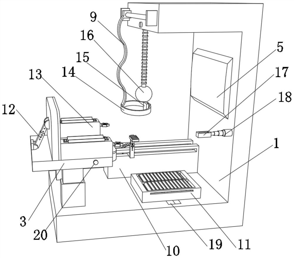 Rehabilitation nursing training device for myocardial infarction patient and using method of rehabilitation nursing training device