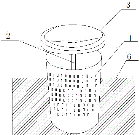 Underground dustbin