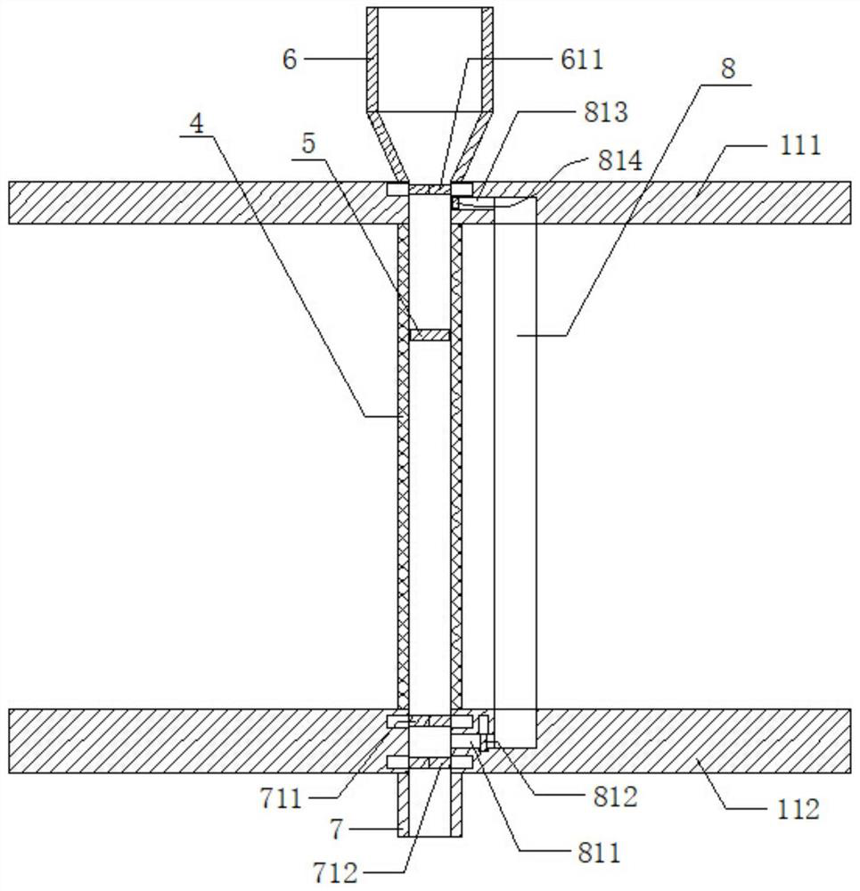 A desulfurization device for online material replacement