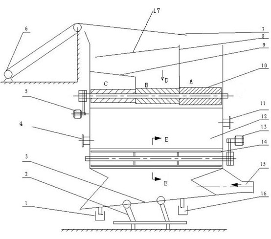 Rubber seed shelling equipment