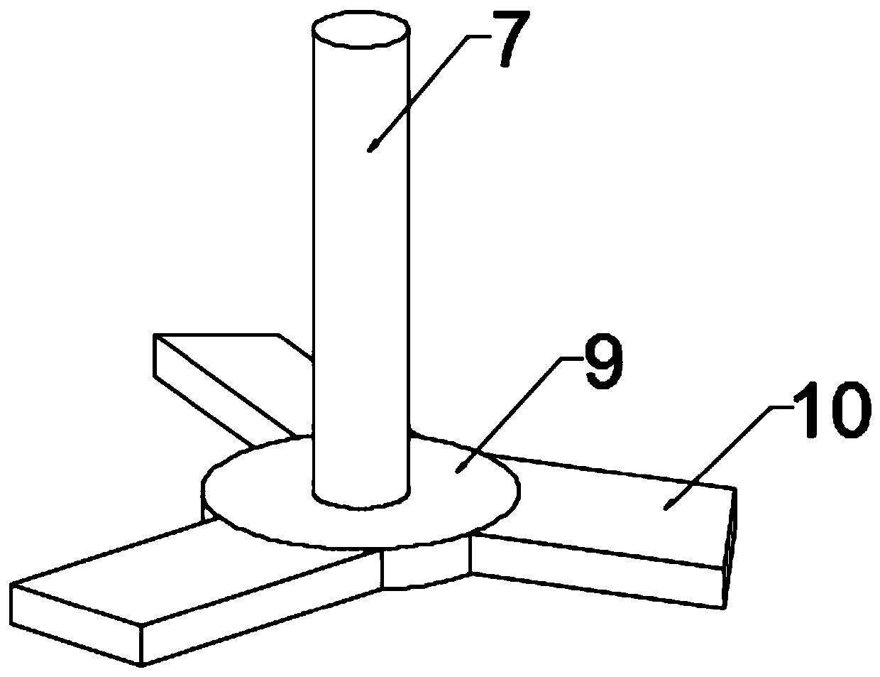 Waste recovery device for nonwoven fabric processing