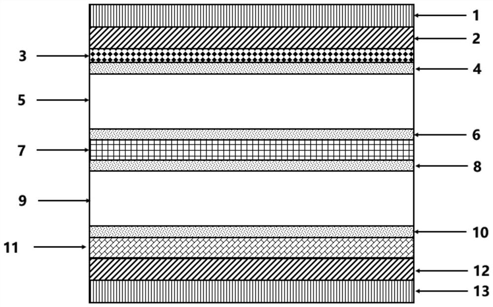 High-transmittance microwave absorption light window with electrically controlled and adjustable reflection frequency band