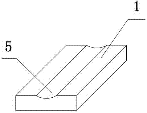 High-efficiency submerged arc welding welding backing