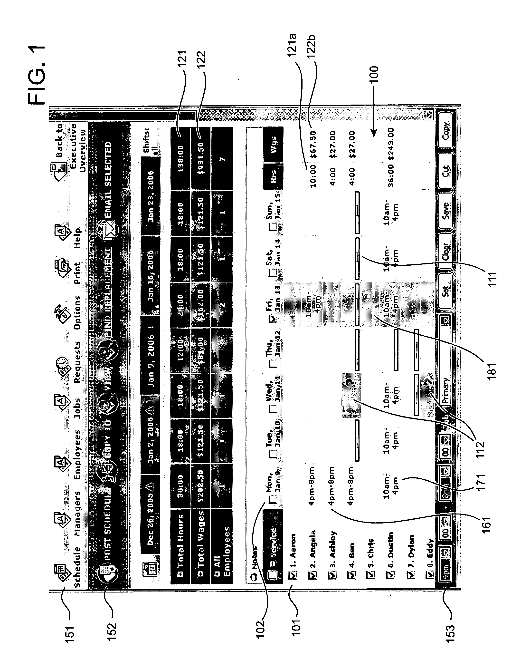 System and method for scheduling employee shifts