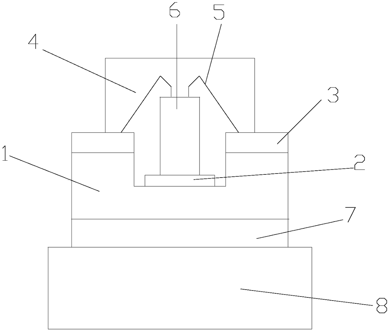 High thermal conductivity and high insulation LED light engine packaging structure and preparation method