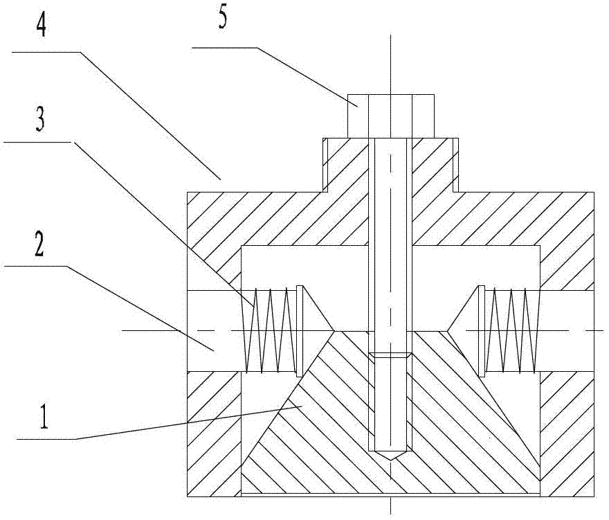 Large-aperture static blasting method and hole plugging device thereof