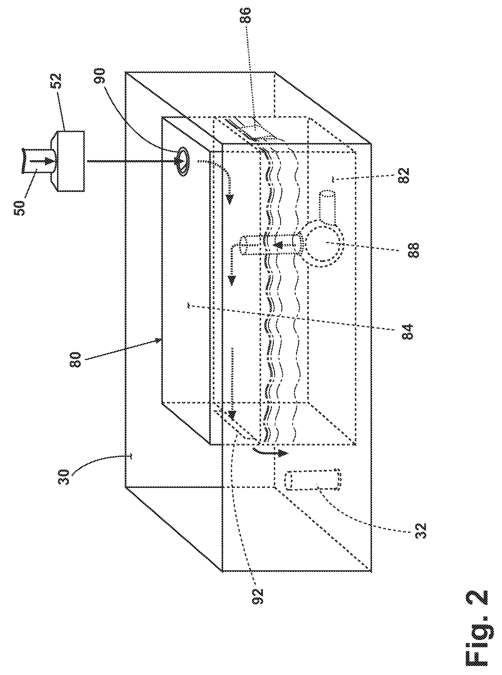 Household cleaning appliance with a single water flow path for both non-bulk and bulk dispensing