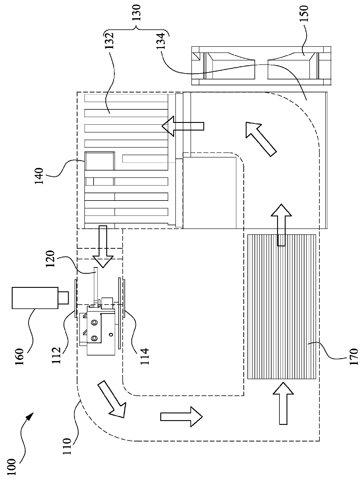 Optical device utilized in laser projector