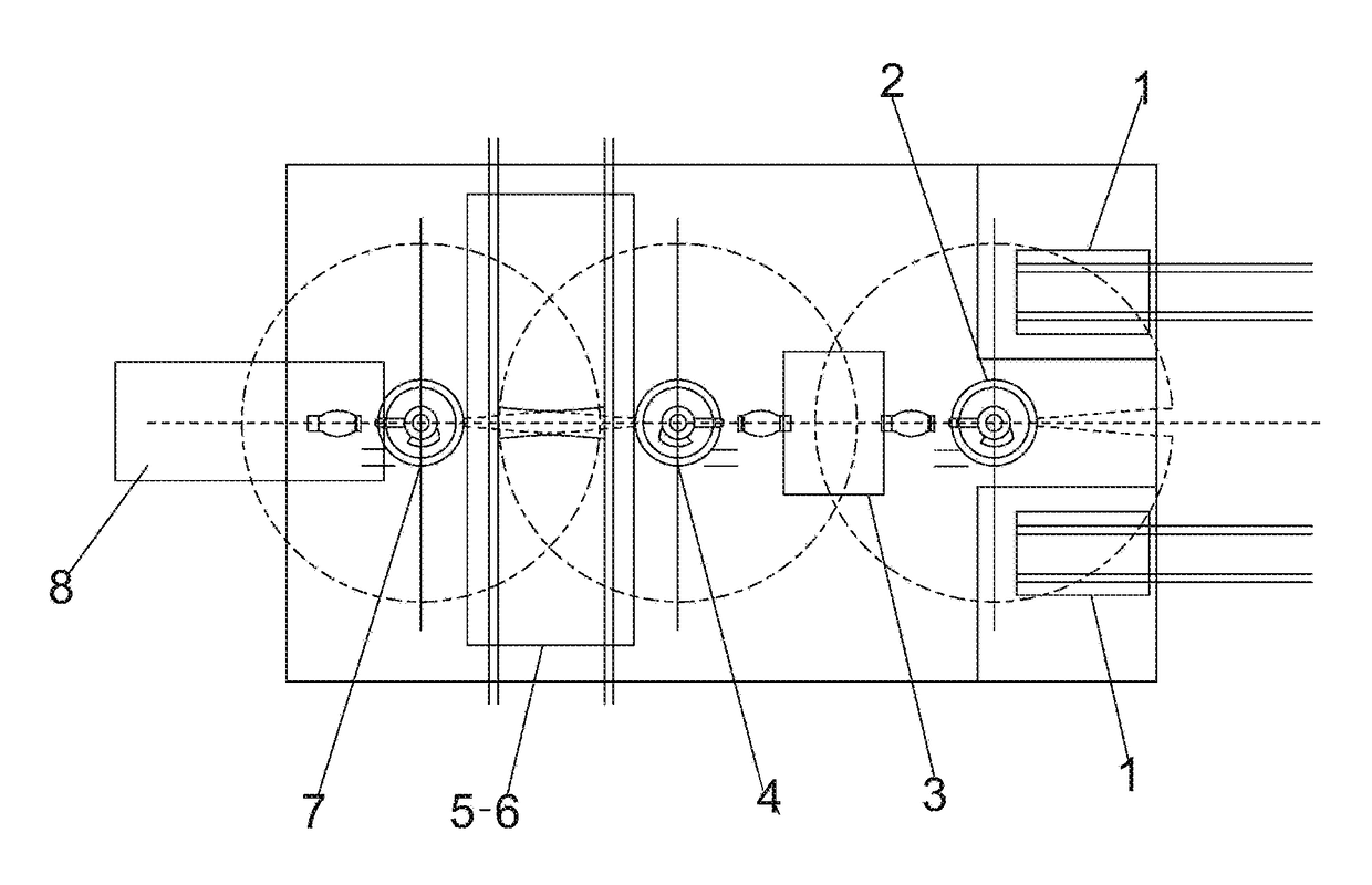 Production process for stamped parts of high mechanical resistance, through controlled electric heating