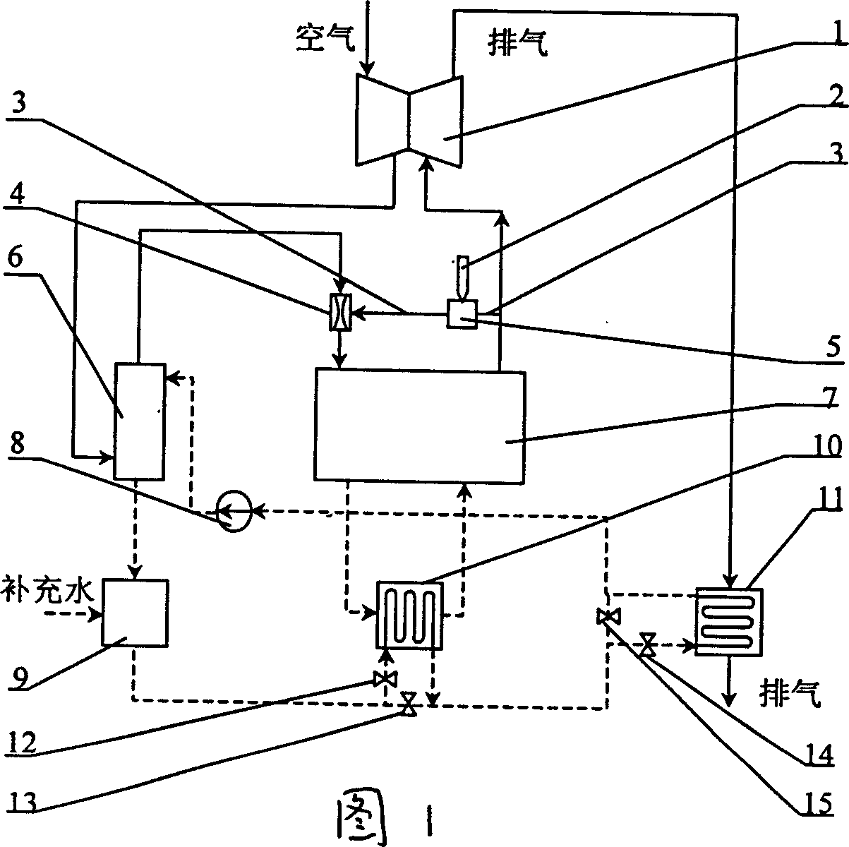 Pressure increased diesel wet air-diesel homogeneous combustion system