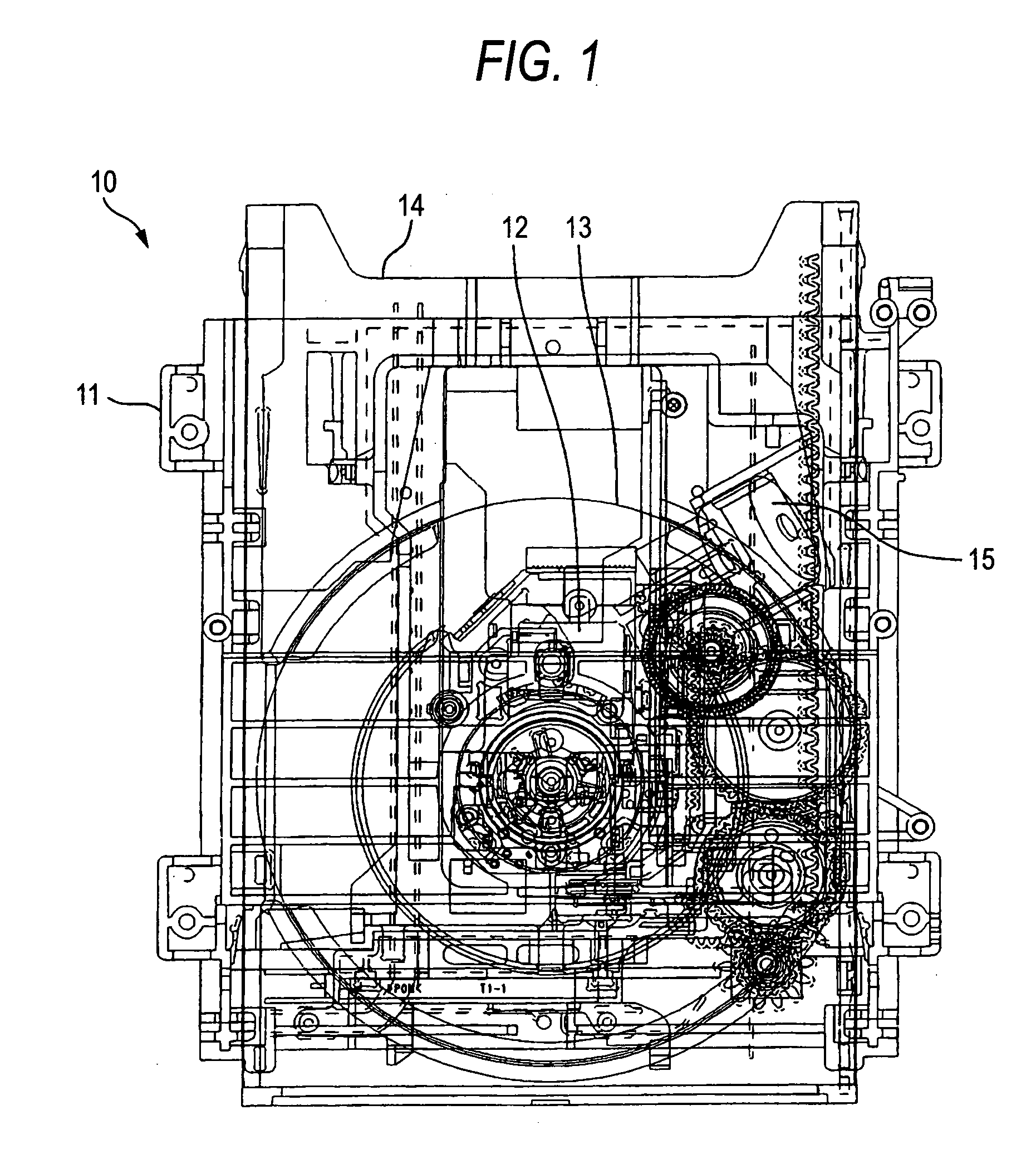 Disk drive device and optical disk appapatus equipped with the same